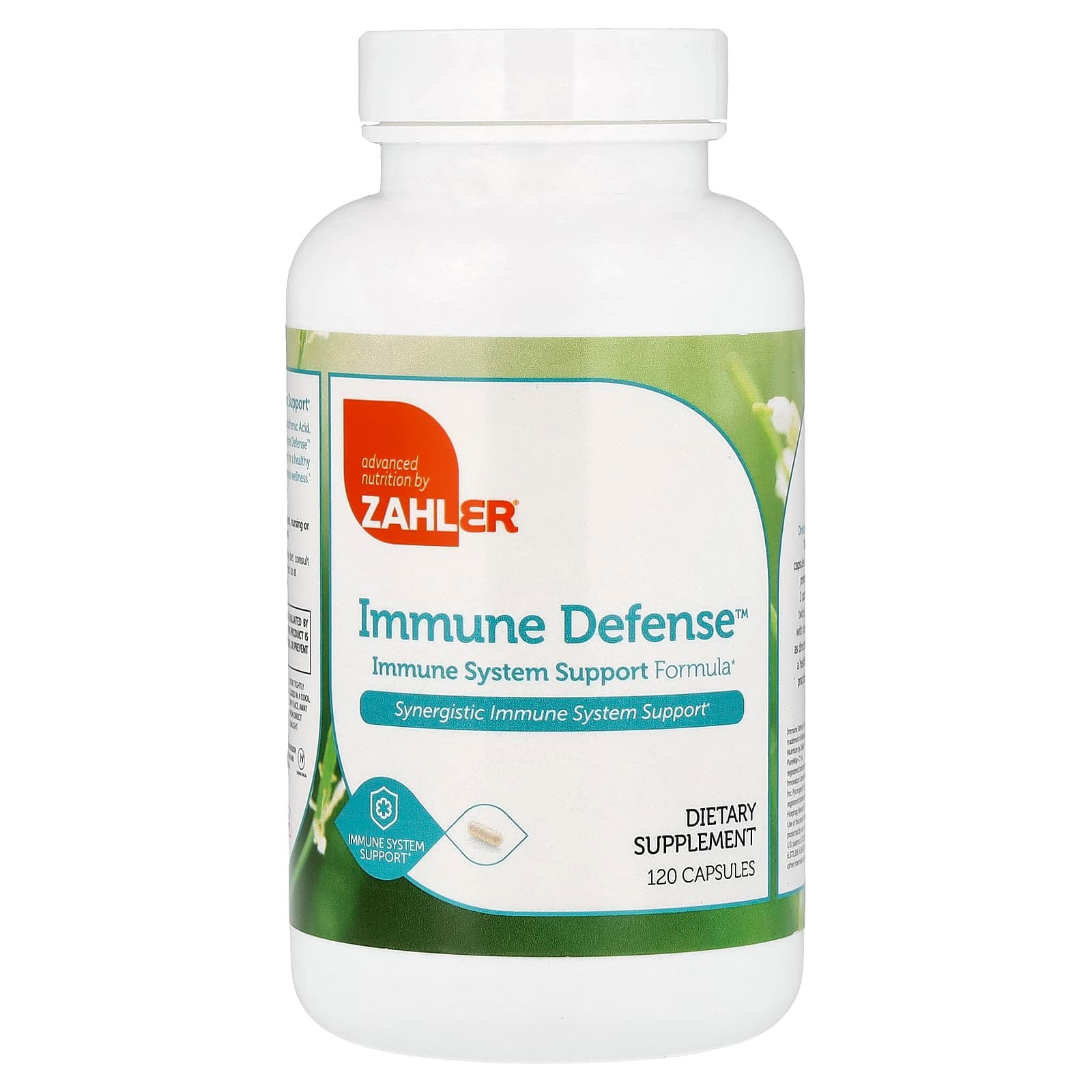Zahler Immune Defense, Immune System Support Formula – 120 gélules de Zahler