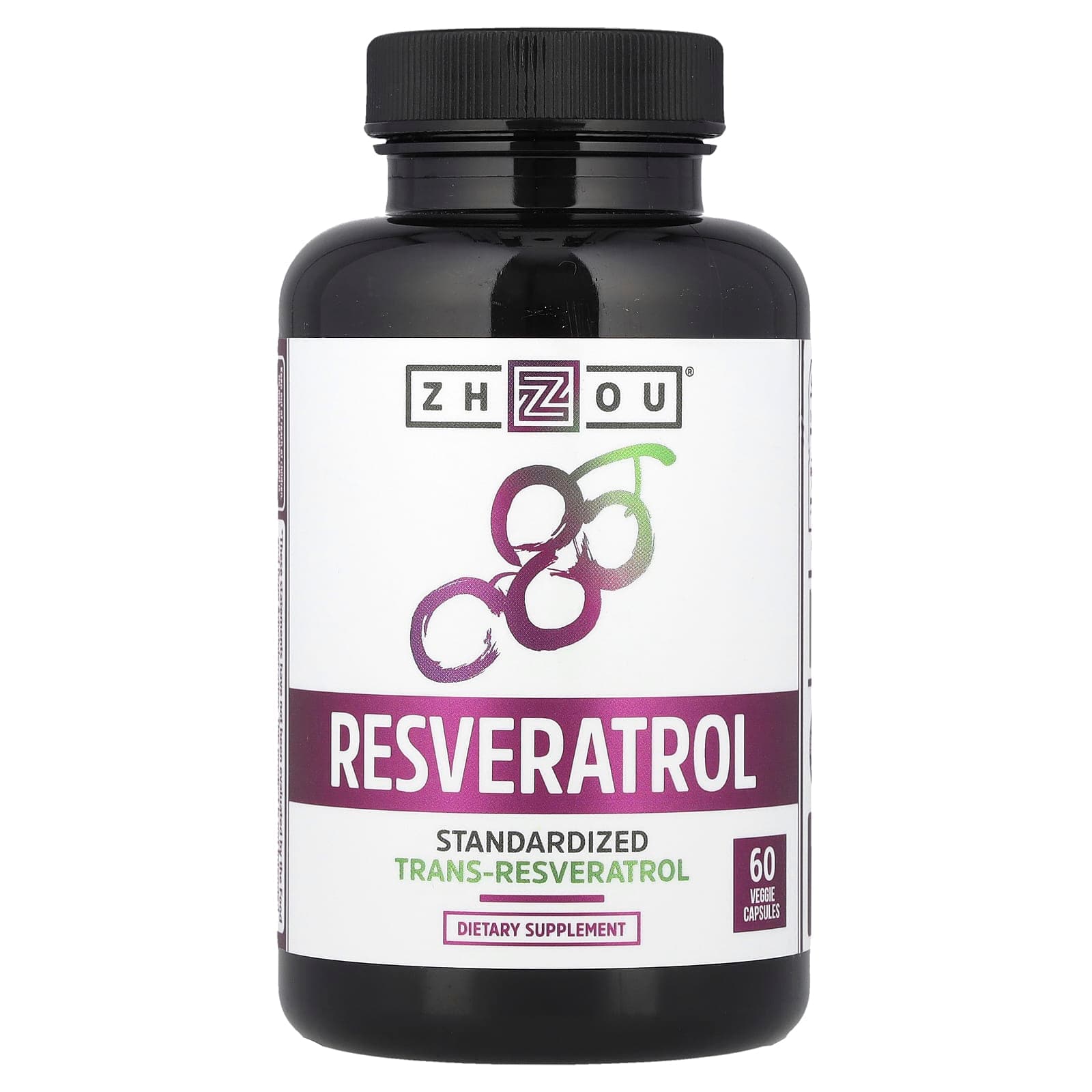 Zhou Nutrition Resveratrol – 60 gélules végétales de Zhou Nutrition