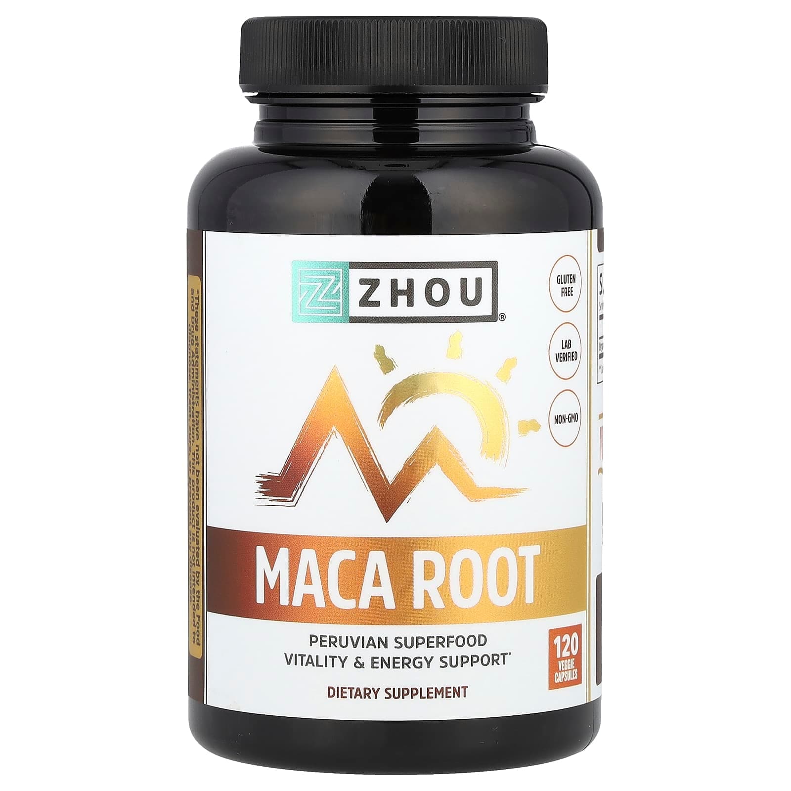 Zhou Nutrition Maca Root – 120 gélules végétales de Zhou Nutrition