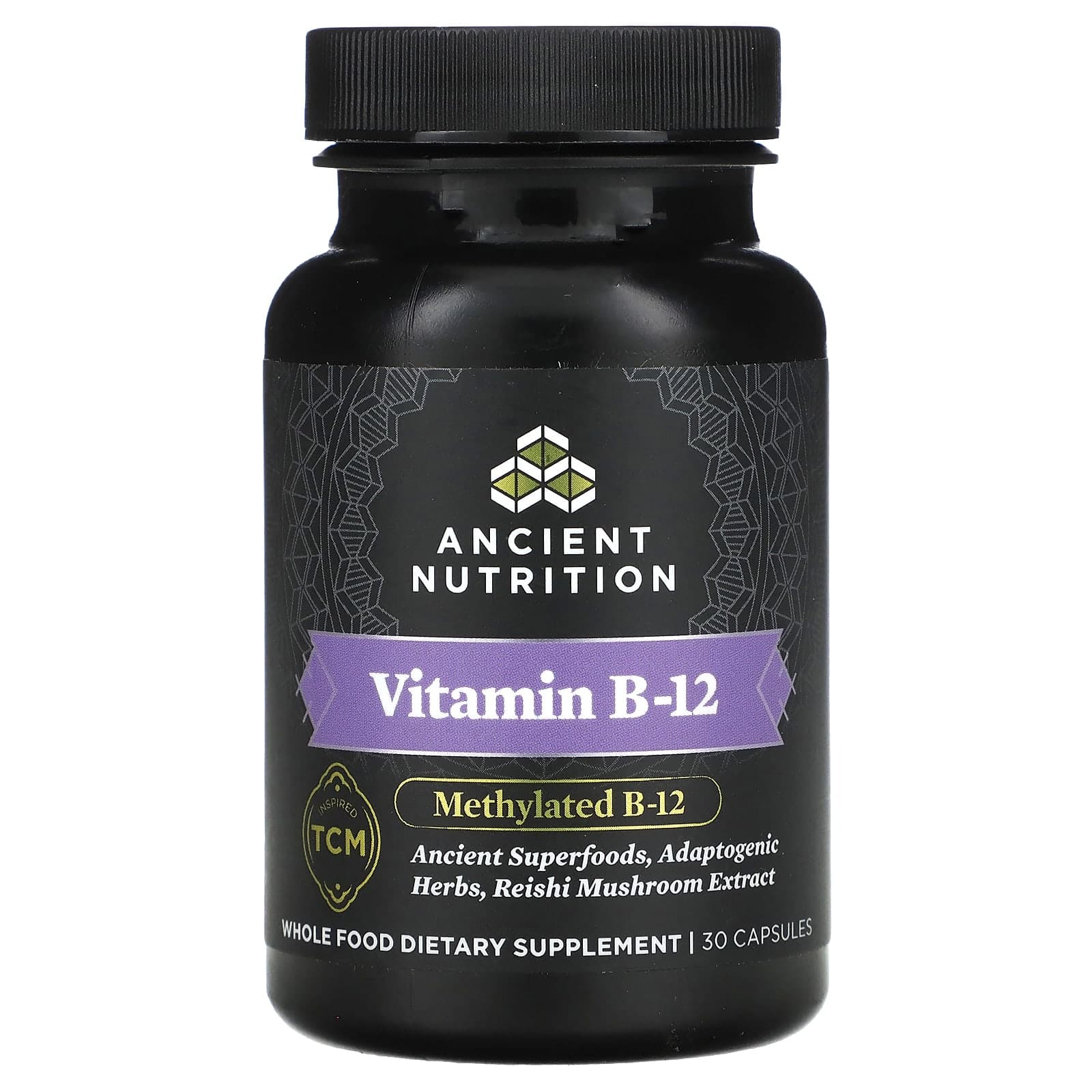 Ancient Nutrition Vitamin B-12 – 30 gélules de Ancient Nutrition