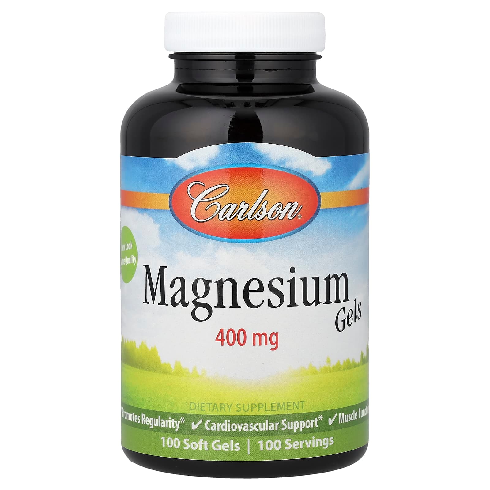 Carlson Magnesium Gels – 100 capsules molles de Carlson