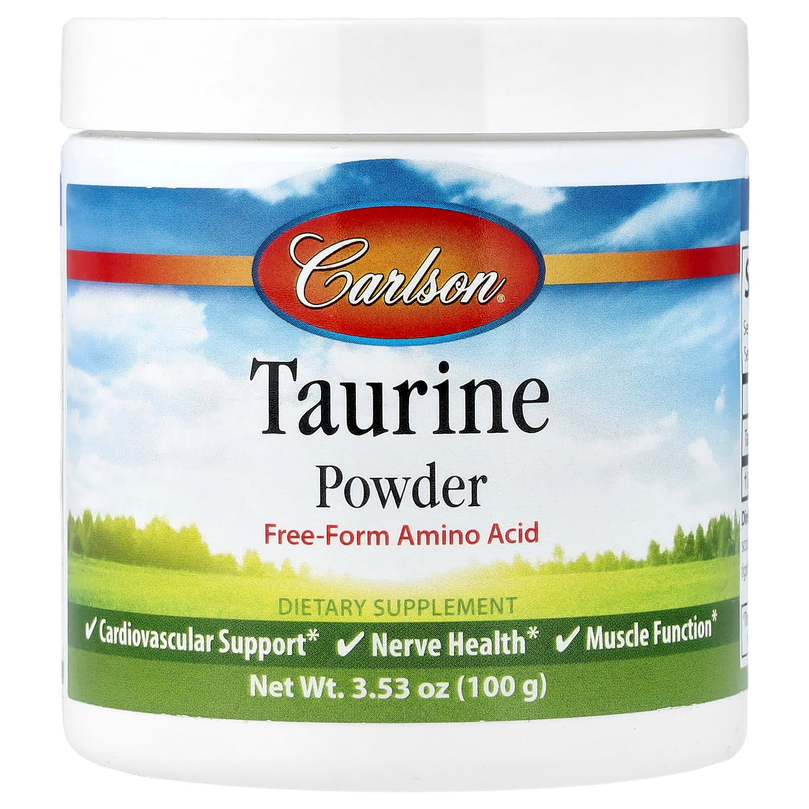 Carlson Taurine Powder – 100 g de Carlson
