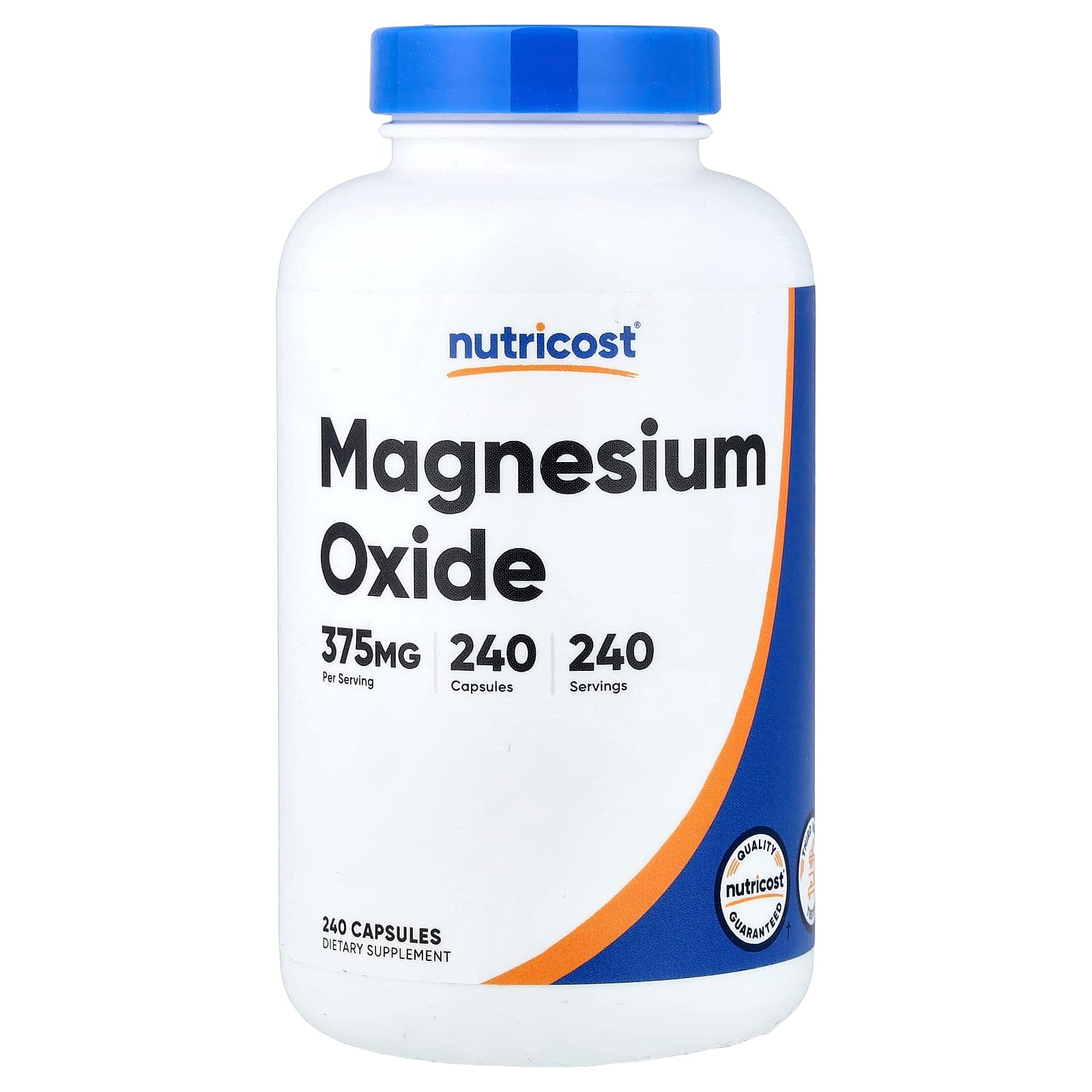 Nutricost Magnesium Oxide – 240 gélules de Nutricost