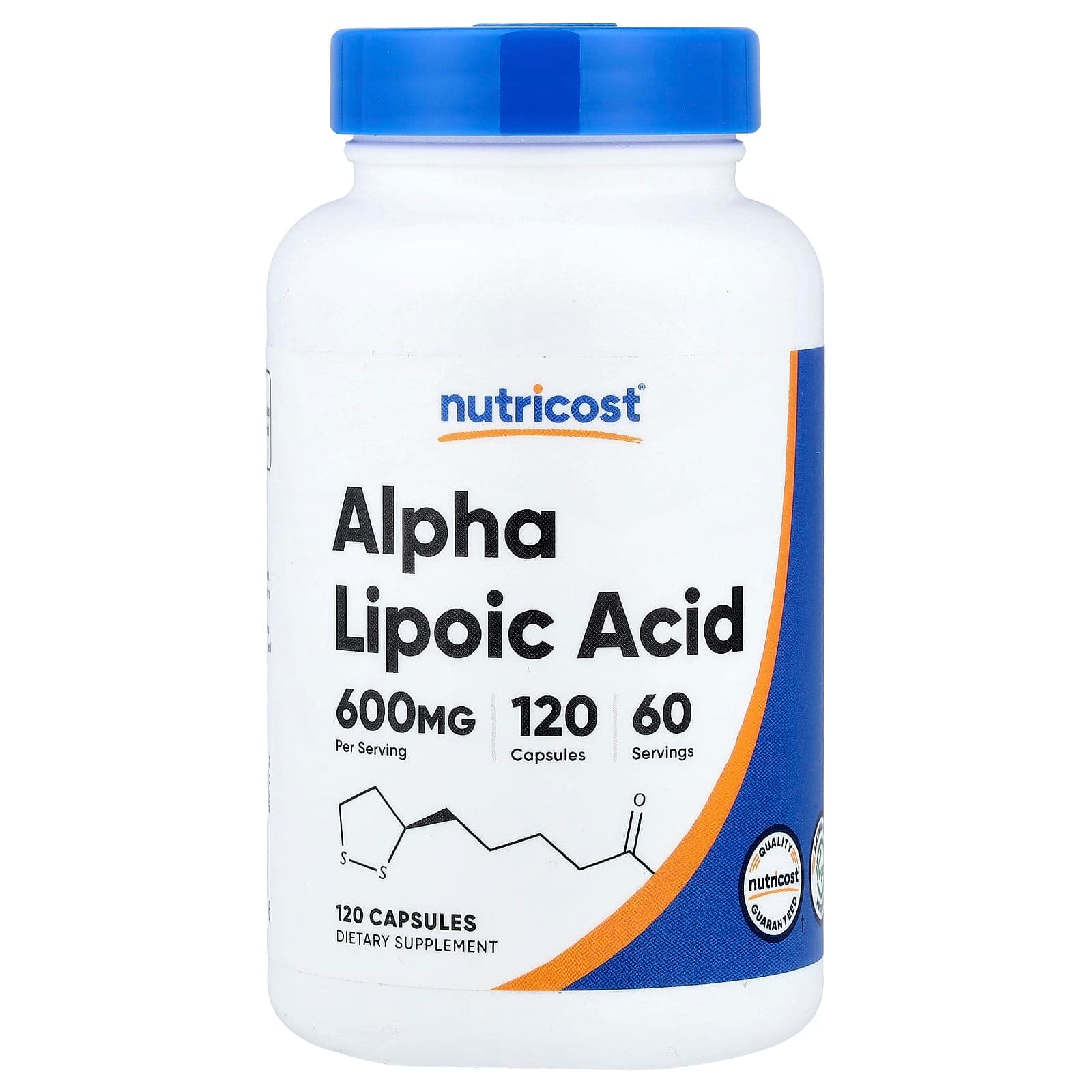 Nutricost Alpha Lipoic Acid – 120 gélules de Nutricost