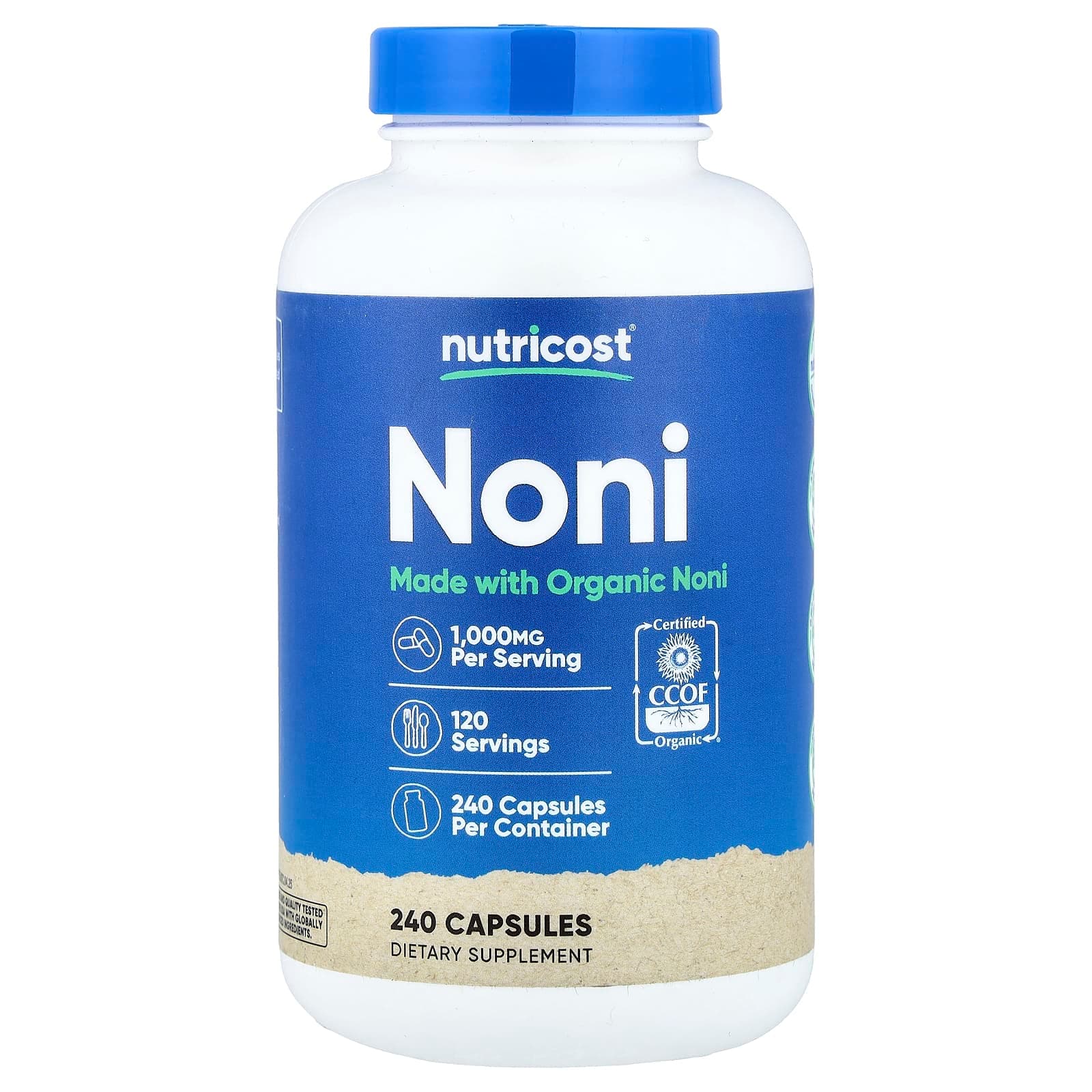 Nutricost Noni – 240 gélules de Nutricost