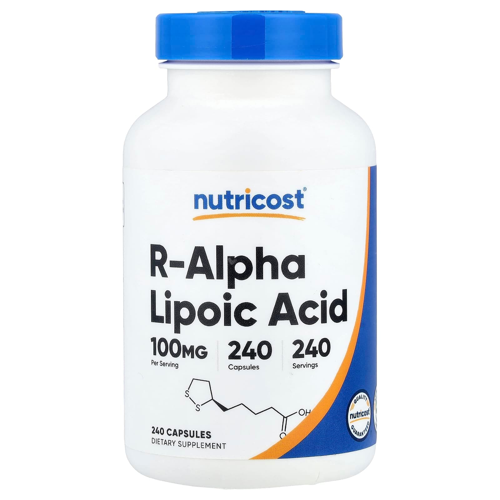 Nutricost R-Alpha Lipoic Acid – 240 gélules de Nutricost