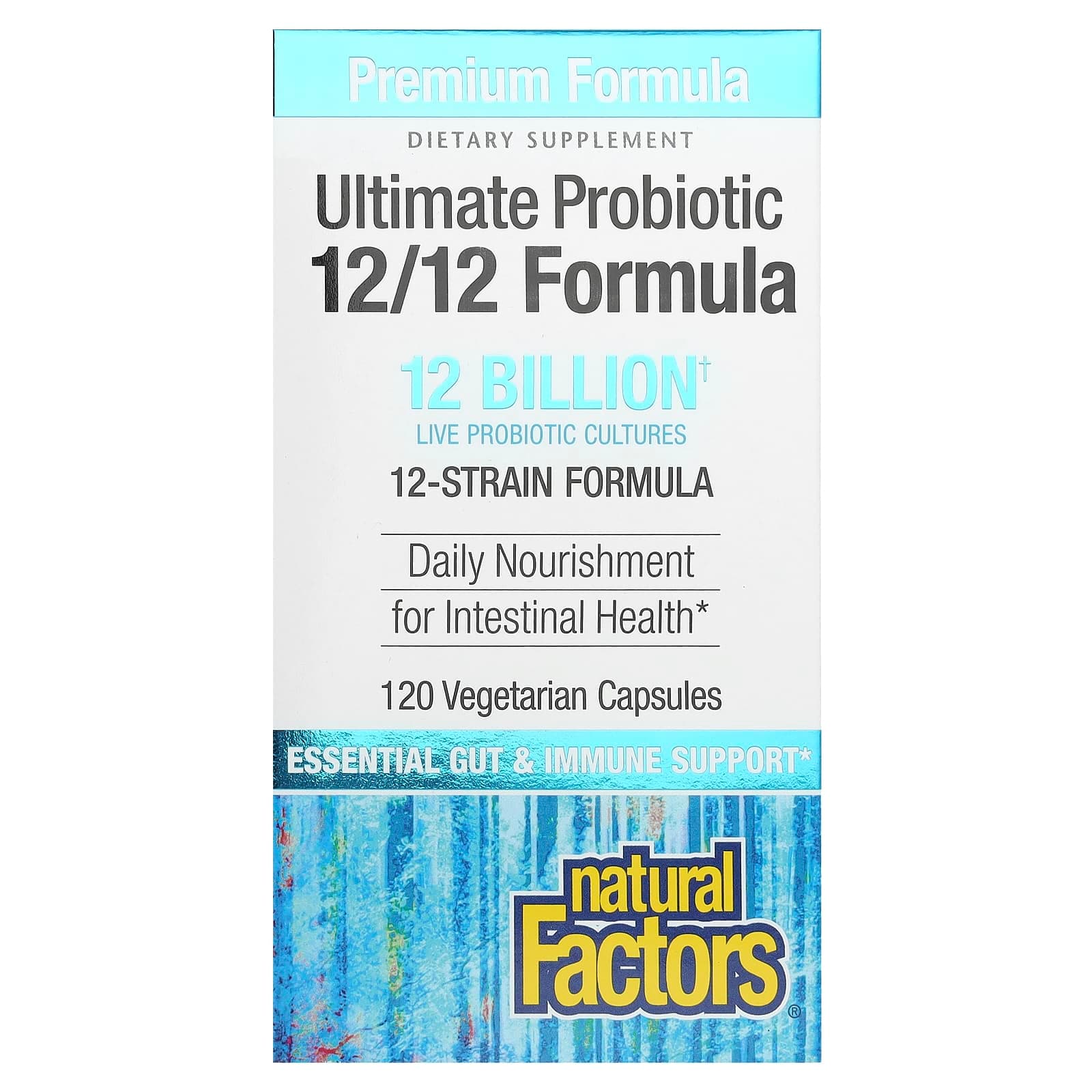 Natural Factors Ultimate Probiotic – 120 gélules végétales de Natural Factors