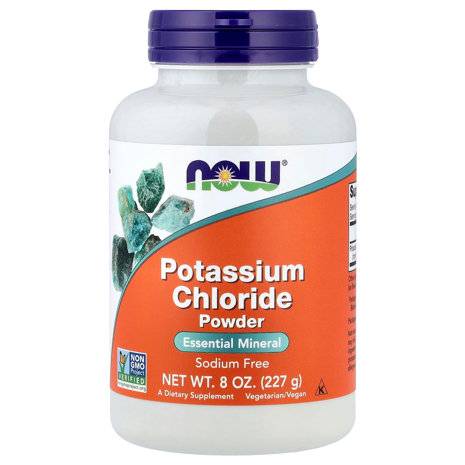 NOW Foods Potassium Chloride Powder – 227 g de NOW Foods
