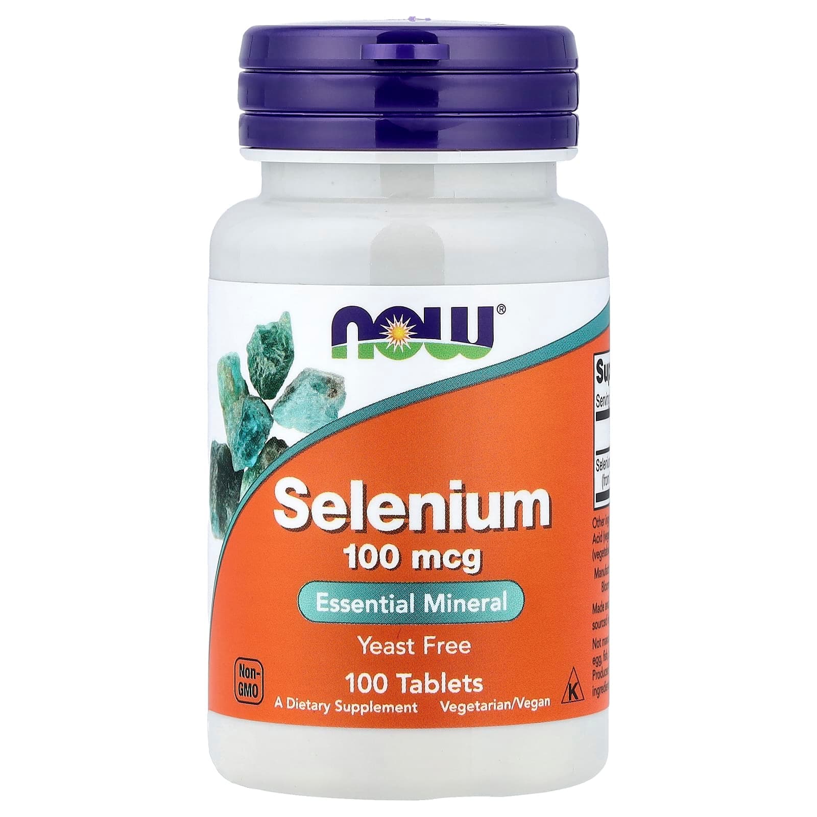 NOW Foods Selenium – 100 comprimés de NOW Foods