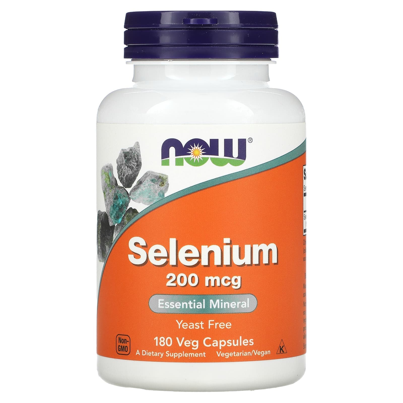 NOW Foods Selenium – 180 gélules végétales de NOW Foods