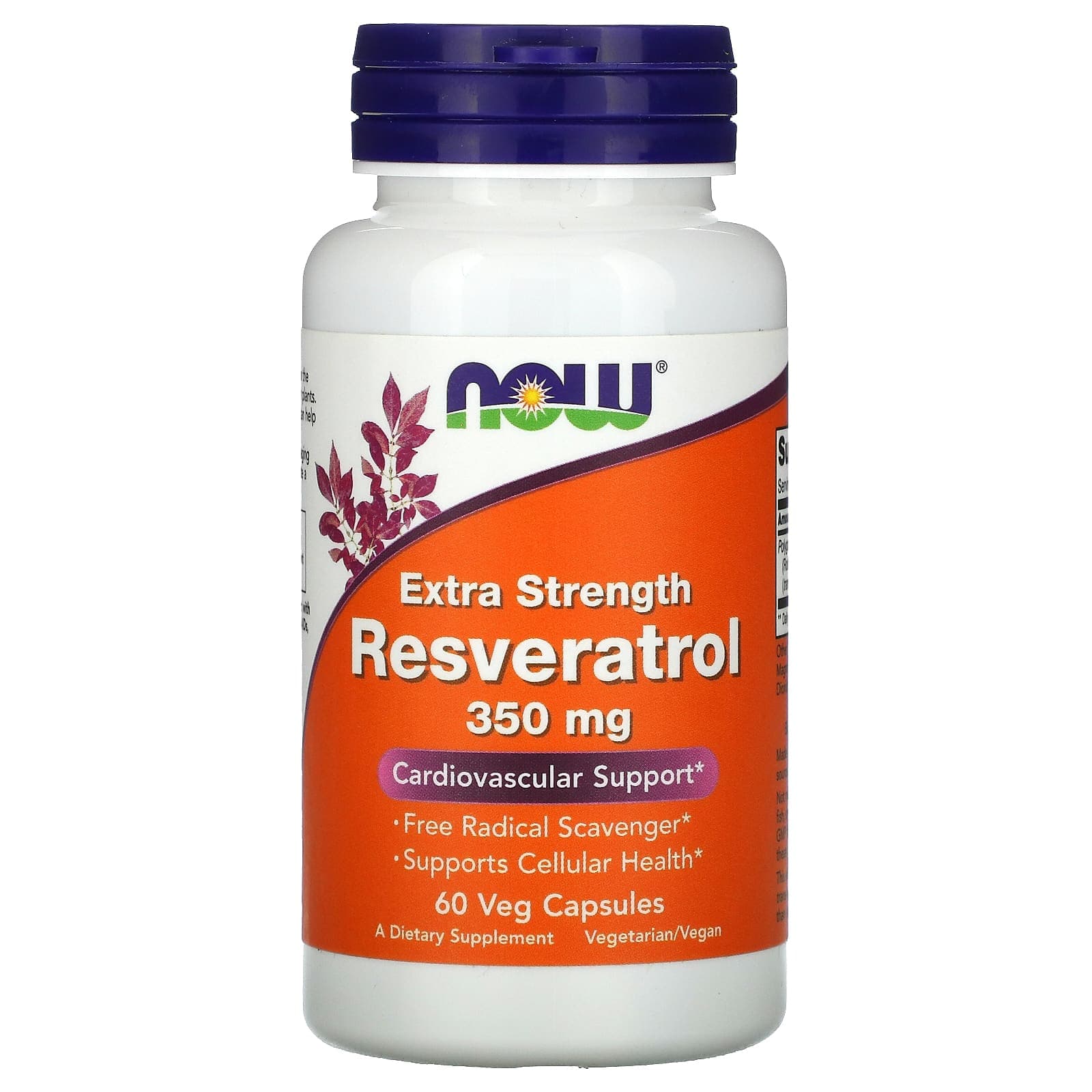 NOW Foods Resveratrol – 60 gélules végétales de NOW Foods