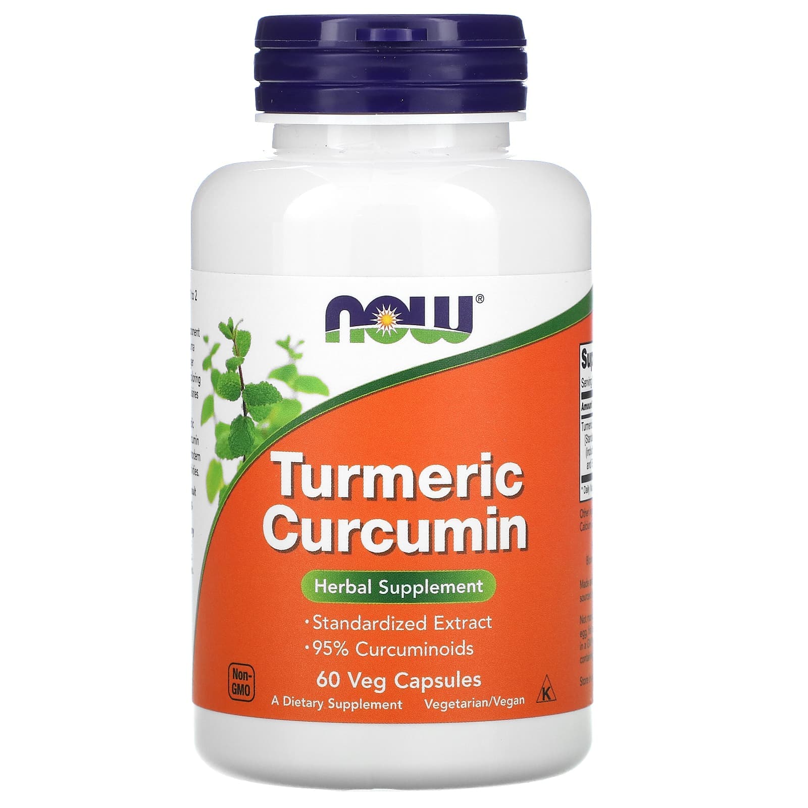 NOW Foods Turmeric Curcumin – 60 gélules végétales de NOW Foods