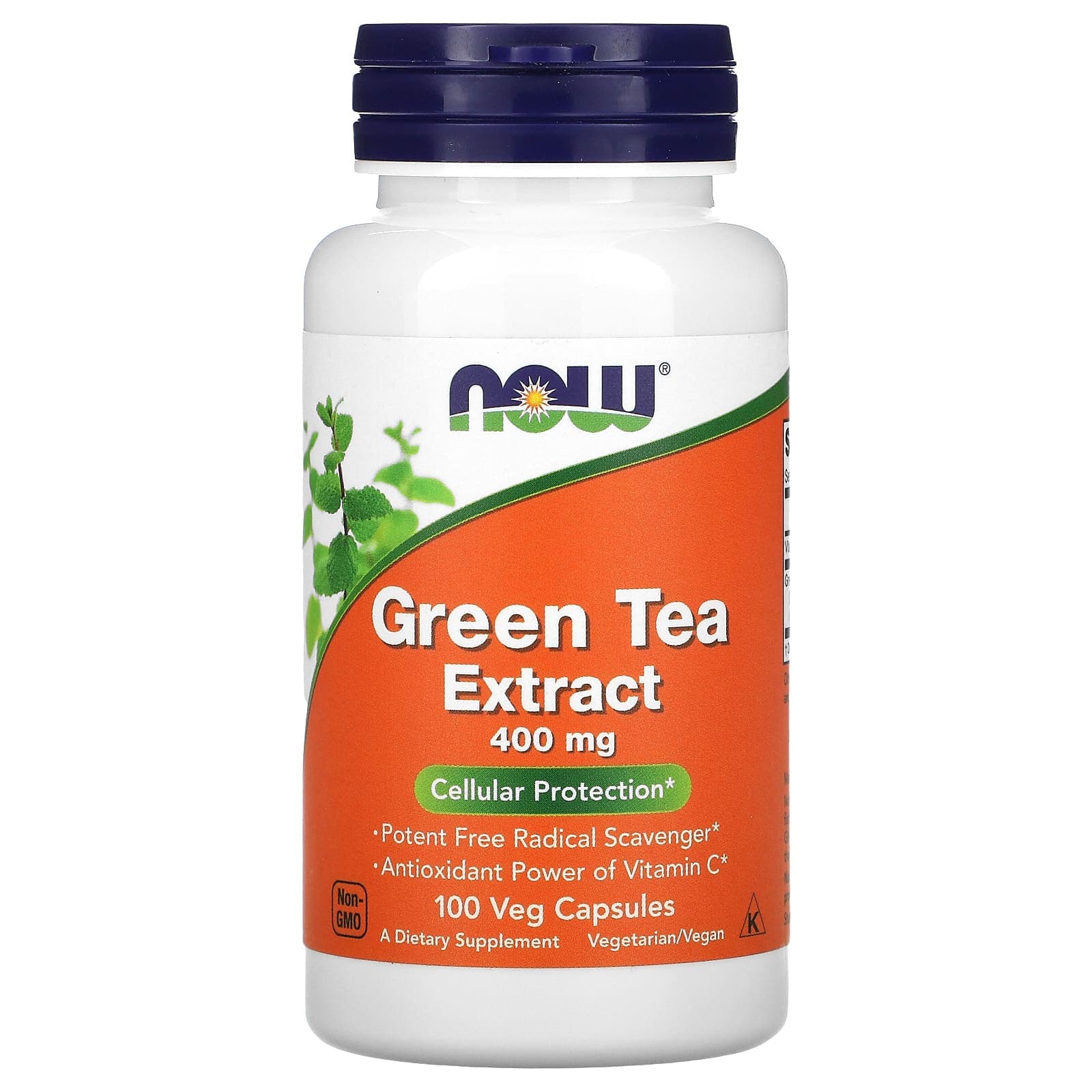 NOW Foods Green Tea Extract – 100 gélules végétales de NOW Foods