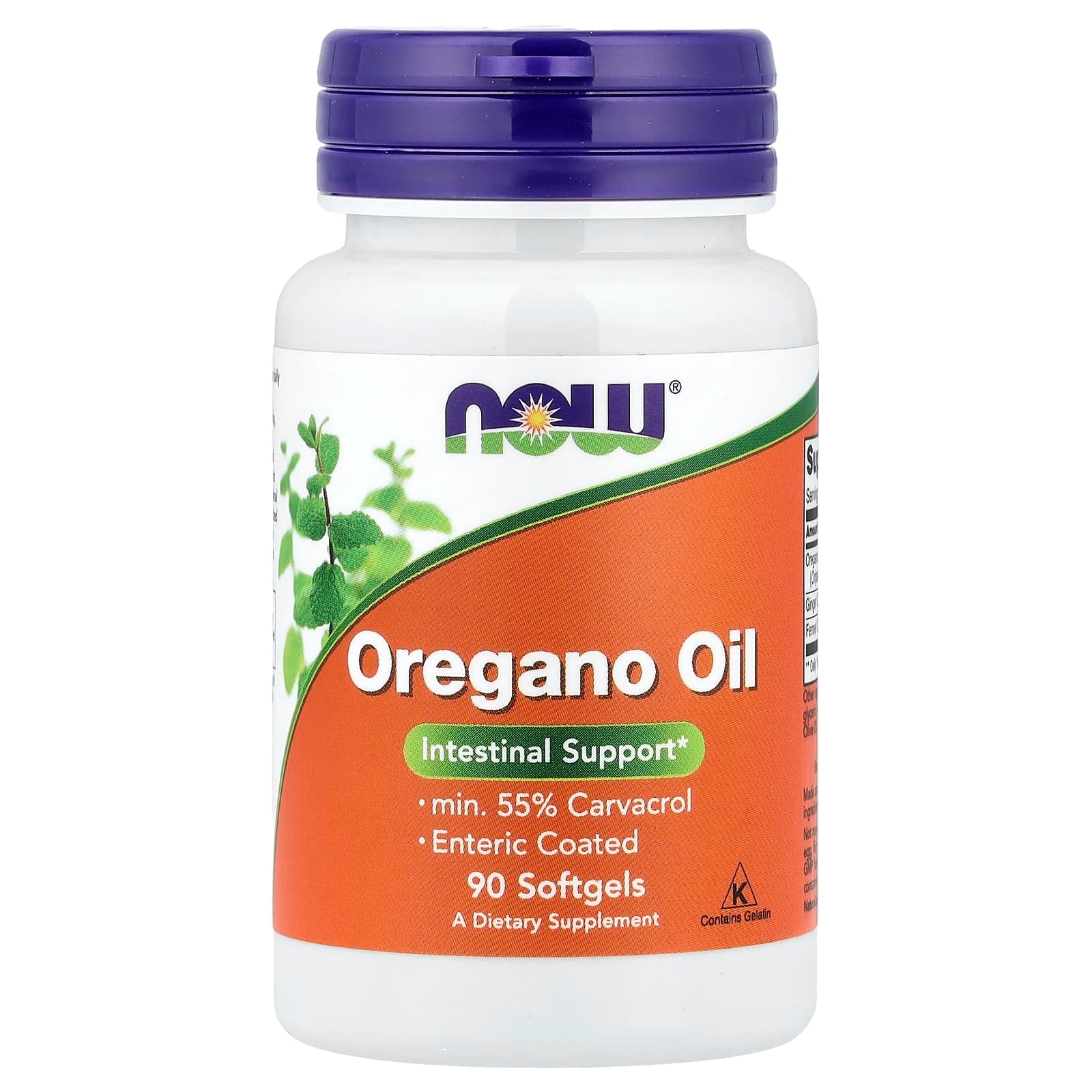 NOW Foods Oregano Oil – 90 capsules molles de NOW Foods