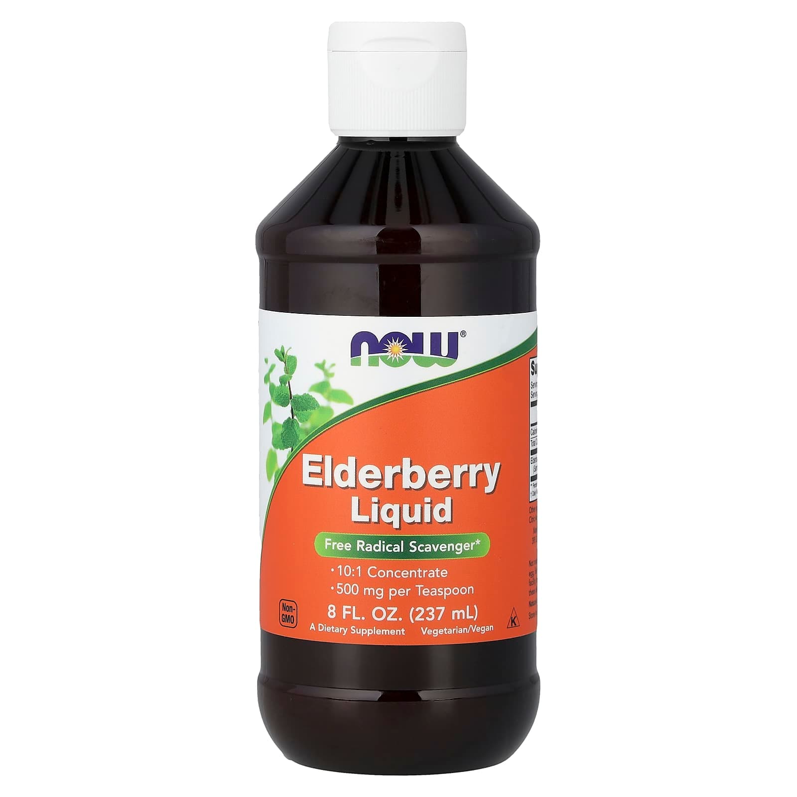 NOW Foods Elderberry Liquid – Elderberry Liquid – 237 ml de NOW Foods