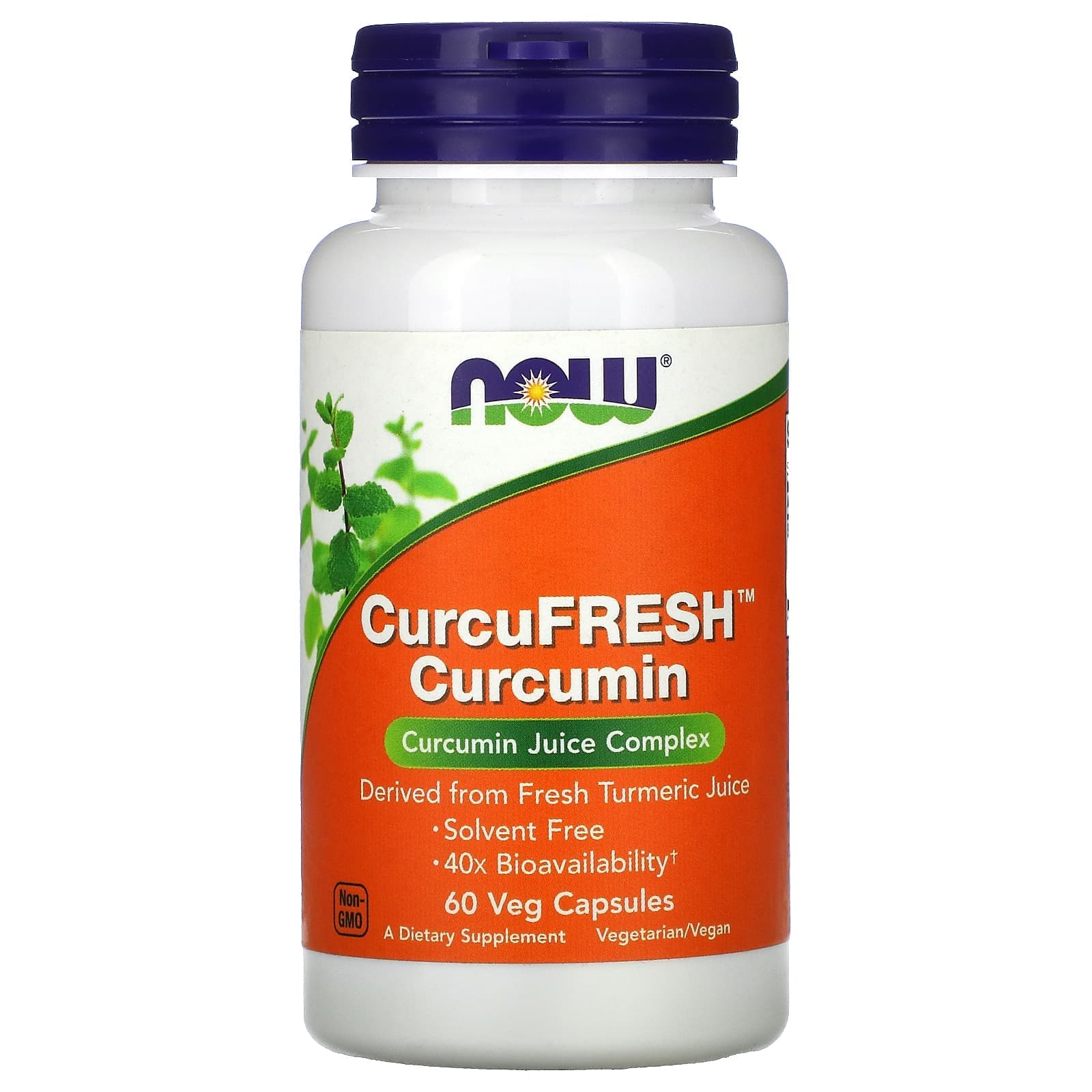 NOW Foods CurcuFresh Curcumin – 60 gélules végétales de NOW Foods