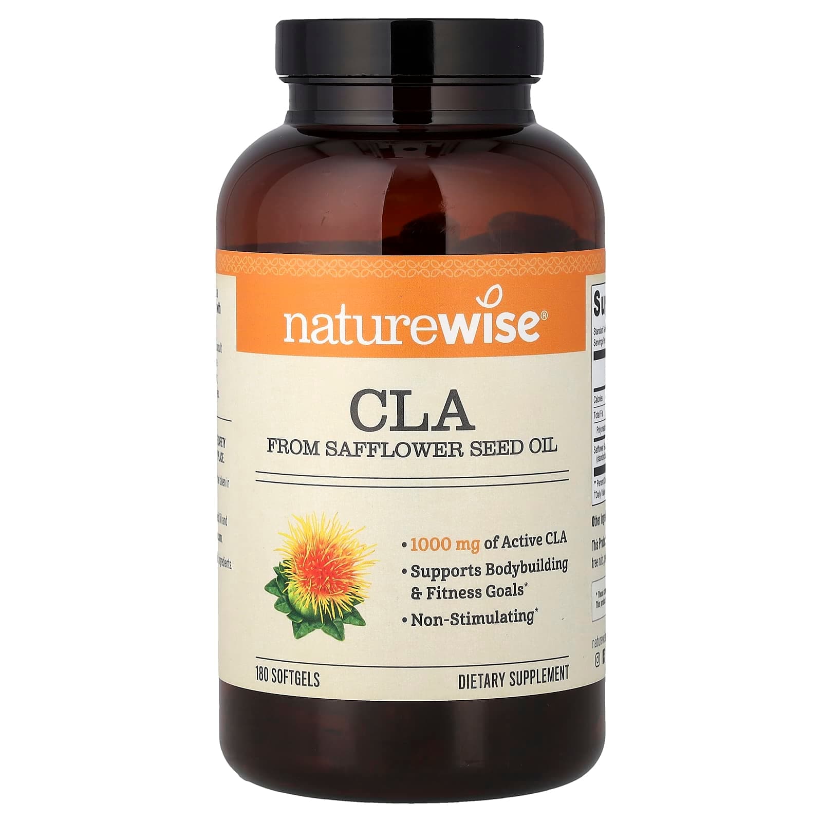 NatureWise CLA – 180 capsules molles de NatureWise