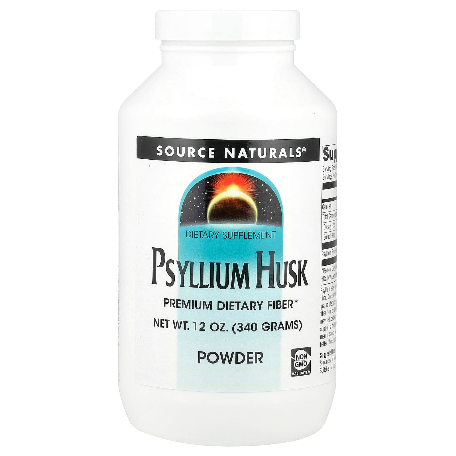 Source Naturals Psyllium Husk Powder – 340 g de Source Naturals