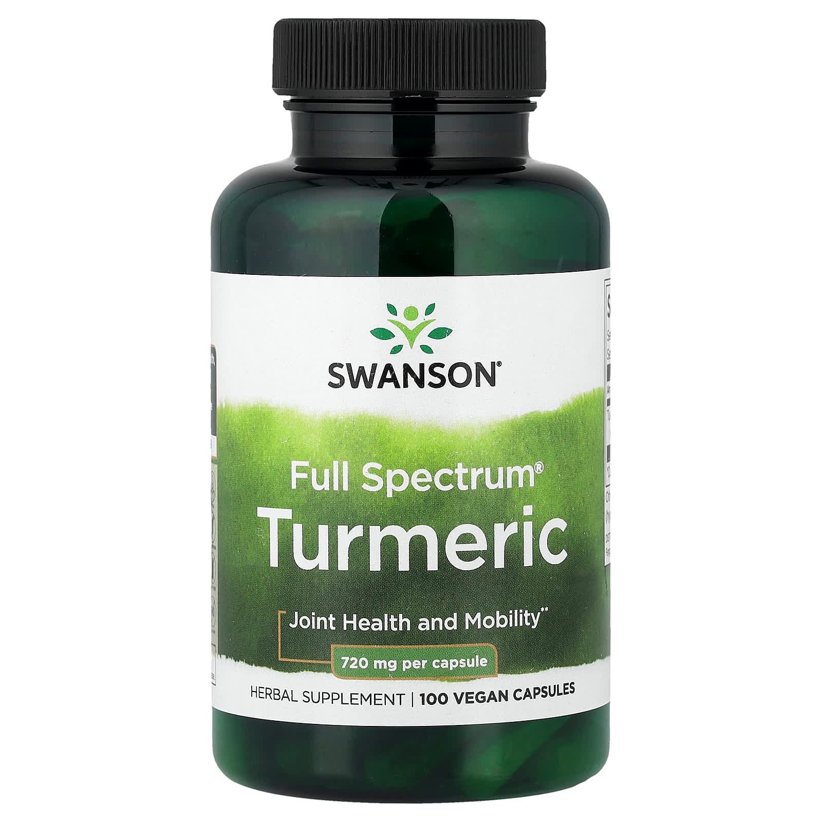 Swanson Vitamins Full Spectrum Turmeric – 100 gélules véganes de Swanson Vitamins