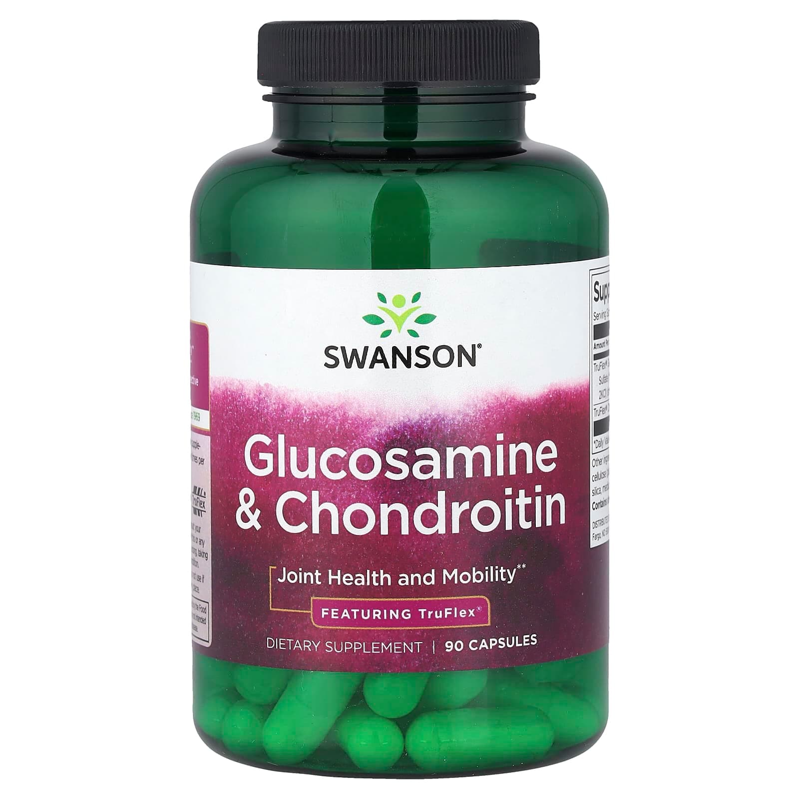 Swanson Vitamins Glucosamine & Chondroitin – 90 gélules de Swanson Vitamins