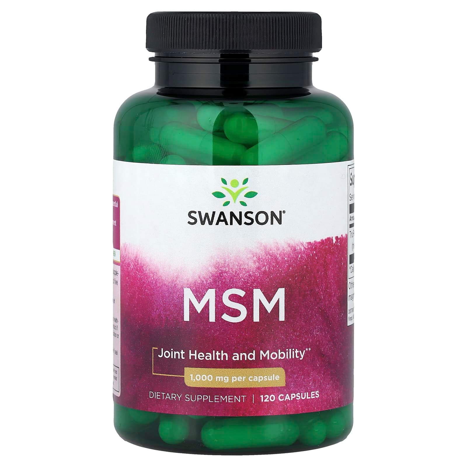 Swanson Vitamins MSM – 120 gélules de Swanson Vitamins