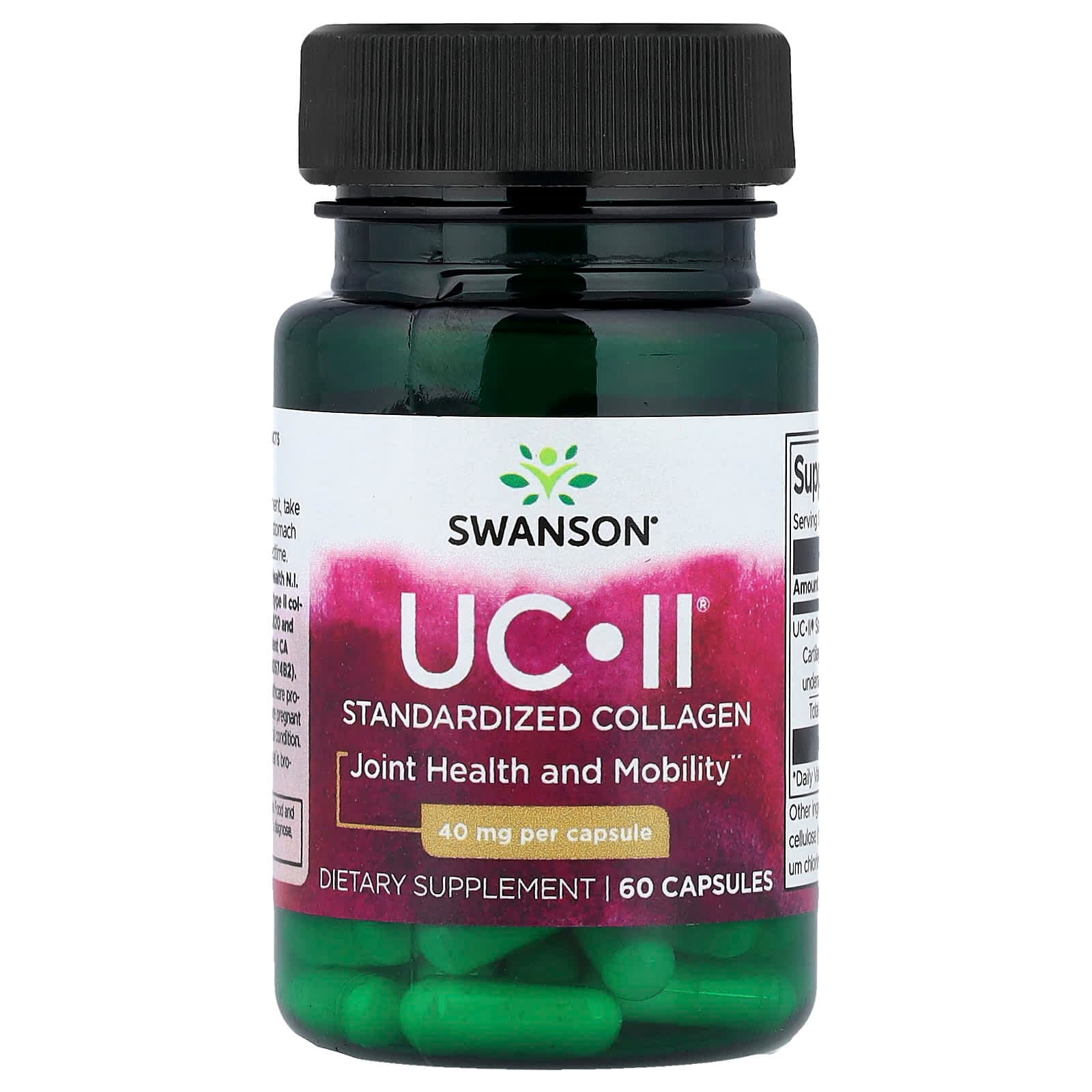 Swanson Vitamins UC-II Standardized Collagen – 60 gélules de Swanson Vitamins