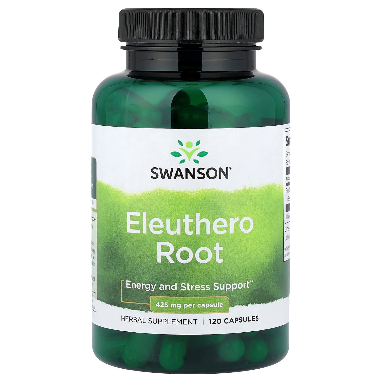Swanson Vitamins Eleuthero Root – 120 gélules de Swanson Vitamins