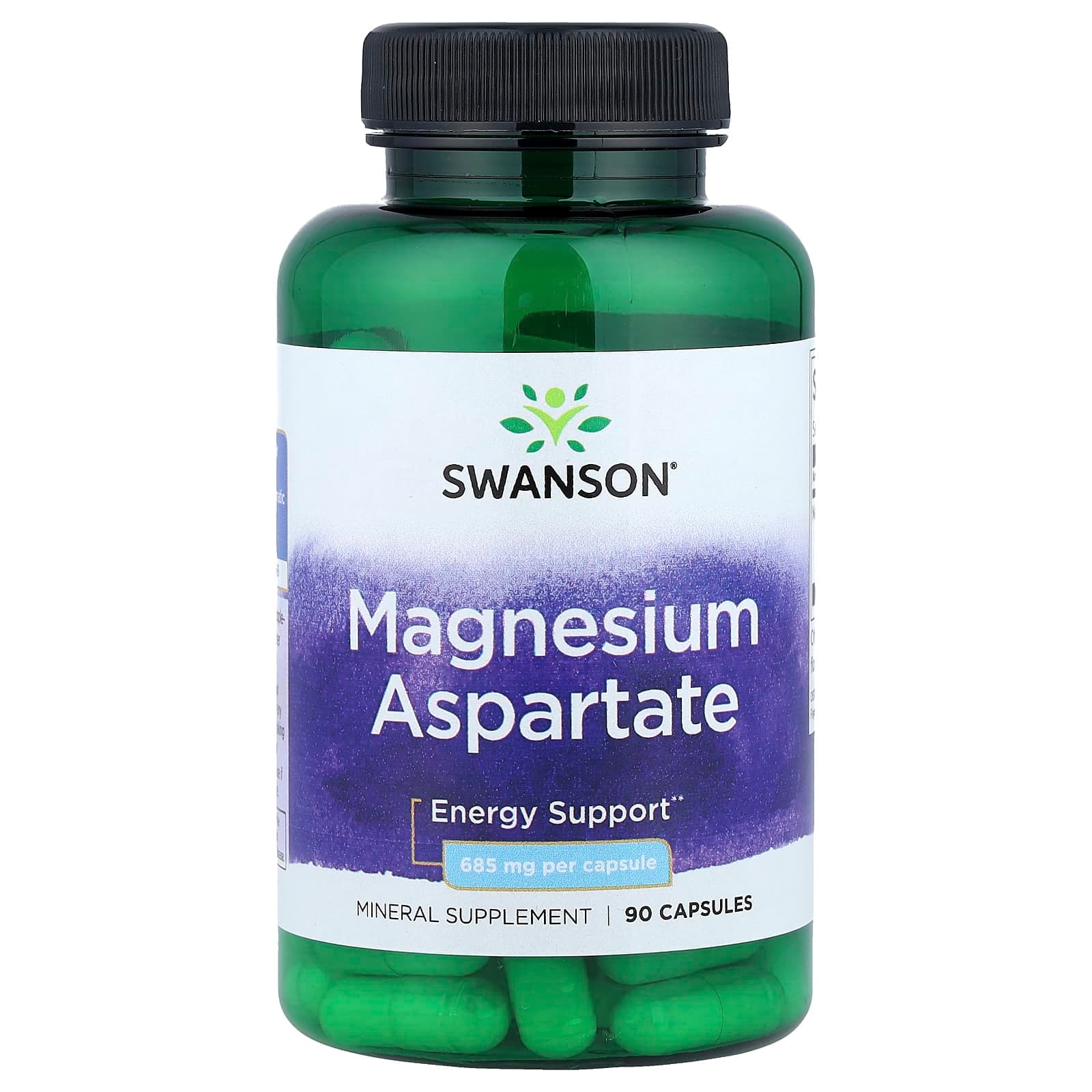 Swanson Vitamins Magnesium Aspartate – 90 gélules de Swanson Vitamins