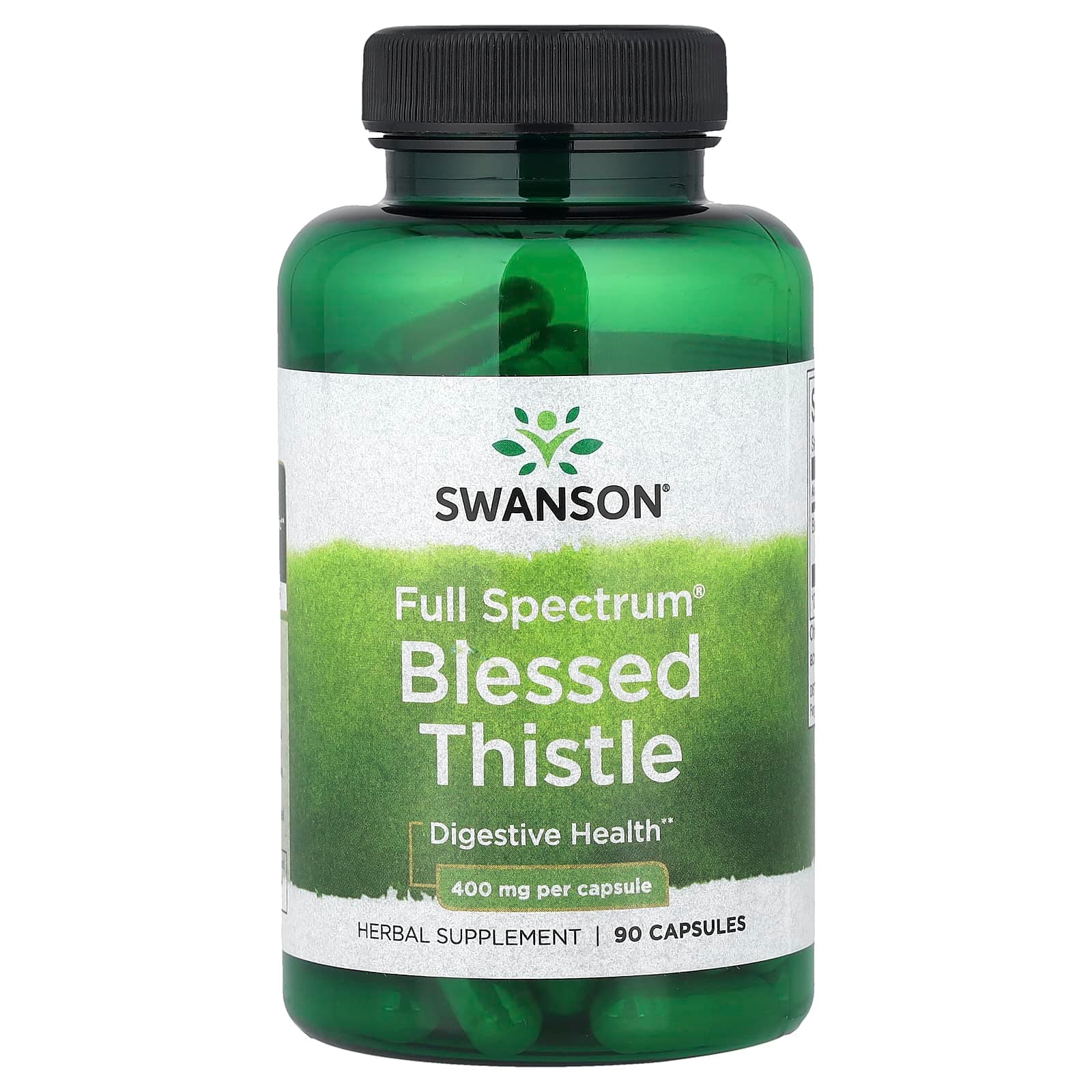 Swanson Vitamins Full Spectrum, Blessed Thistle – 90 gélules de Swanson Vitamins