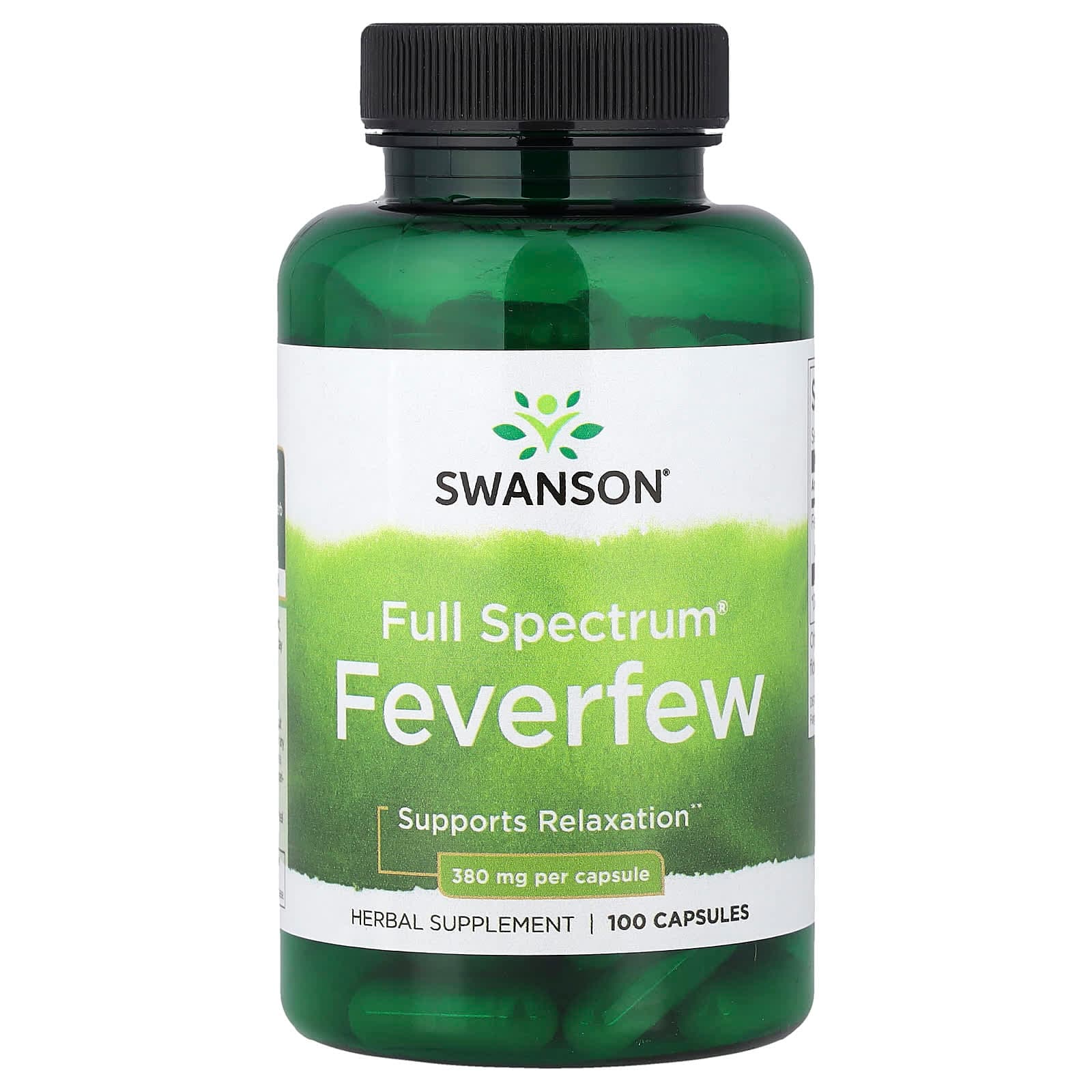 Swanson Vitamins Full Spectrum Feverfew – 100 gélules de Swanson Vitamins
