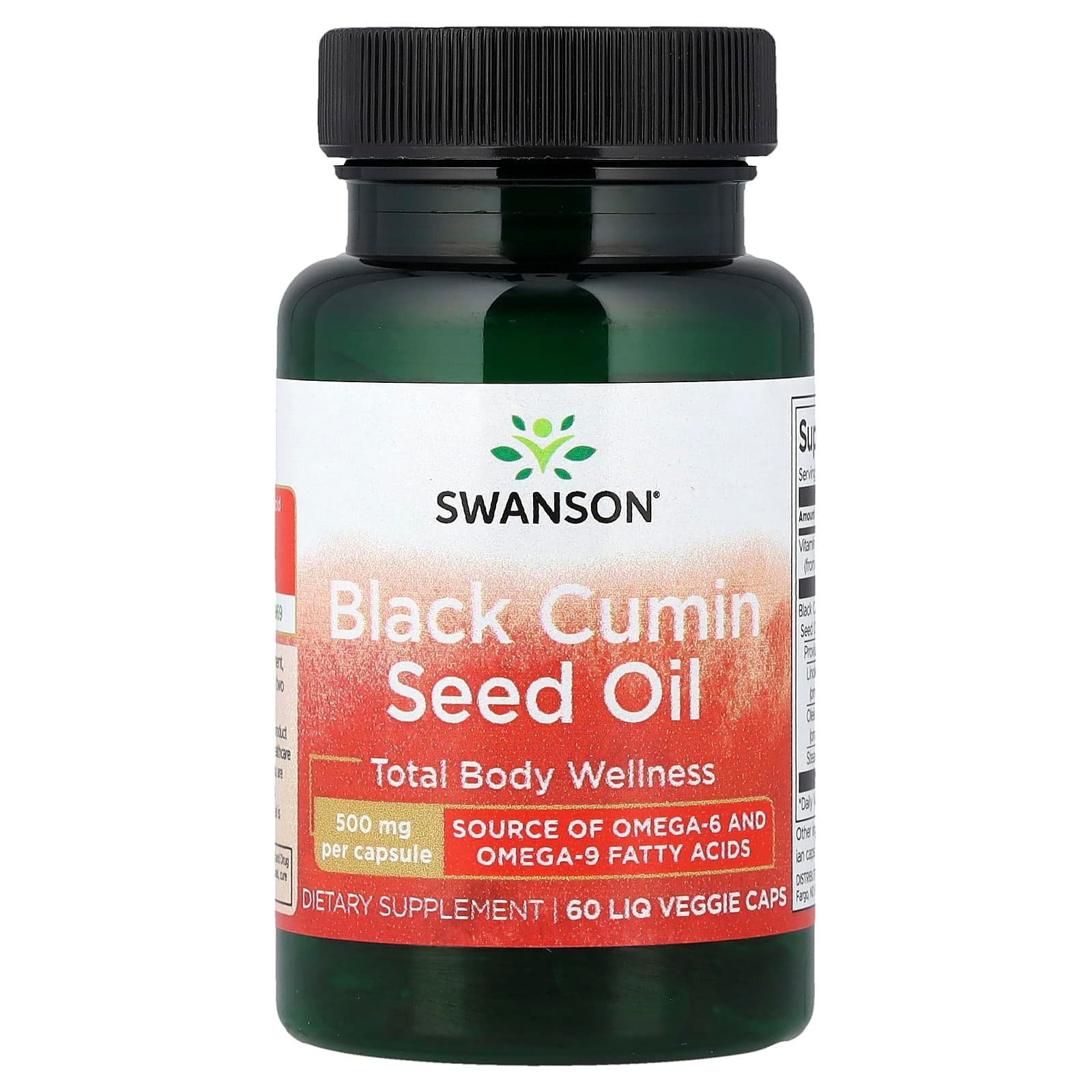 Swanson Vitamins Black Cumin Seed Oil, 60 Liq Veggie Caps de Swanson Vitamins