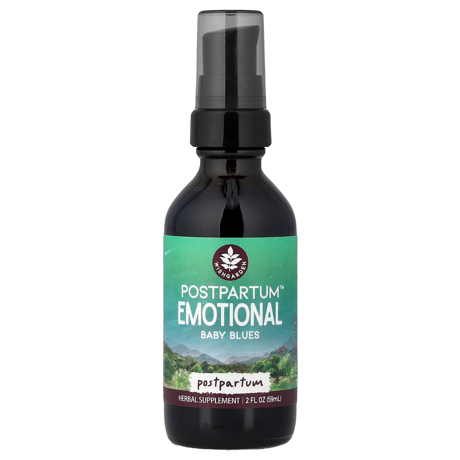 WishGarden Herbs Postpartum Emotional Baby Blues – 59 ml de WishGarden Herbs
